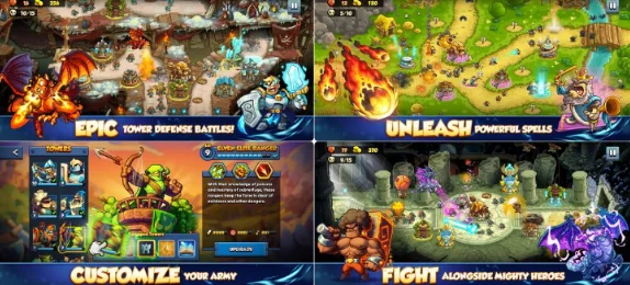 3. Kingdom Rush 6: Genesis TD (Ironhide Game Studio)