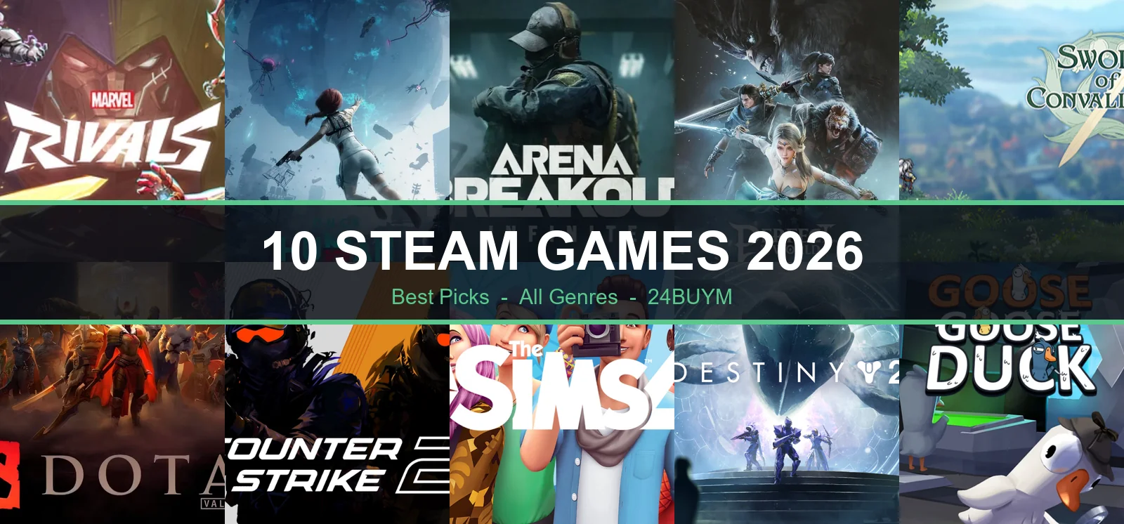รวม 10 เกม Steam น่าเล่น 2026 กราฟิกจัดเต็ม สนุกฟินครบรสทุกแนว!