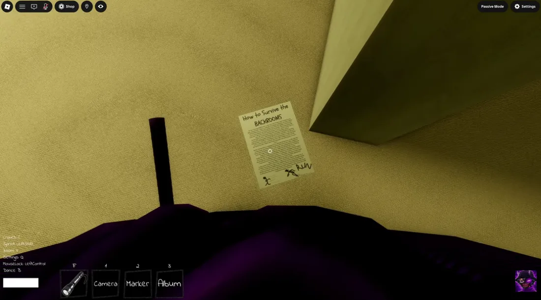 แมพ Unseen Liminality Roblox เกมสยองขวัญจิตวิทยาแนวสำรวจ Liminal Space