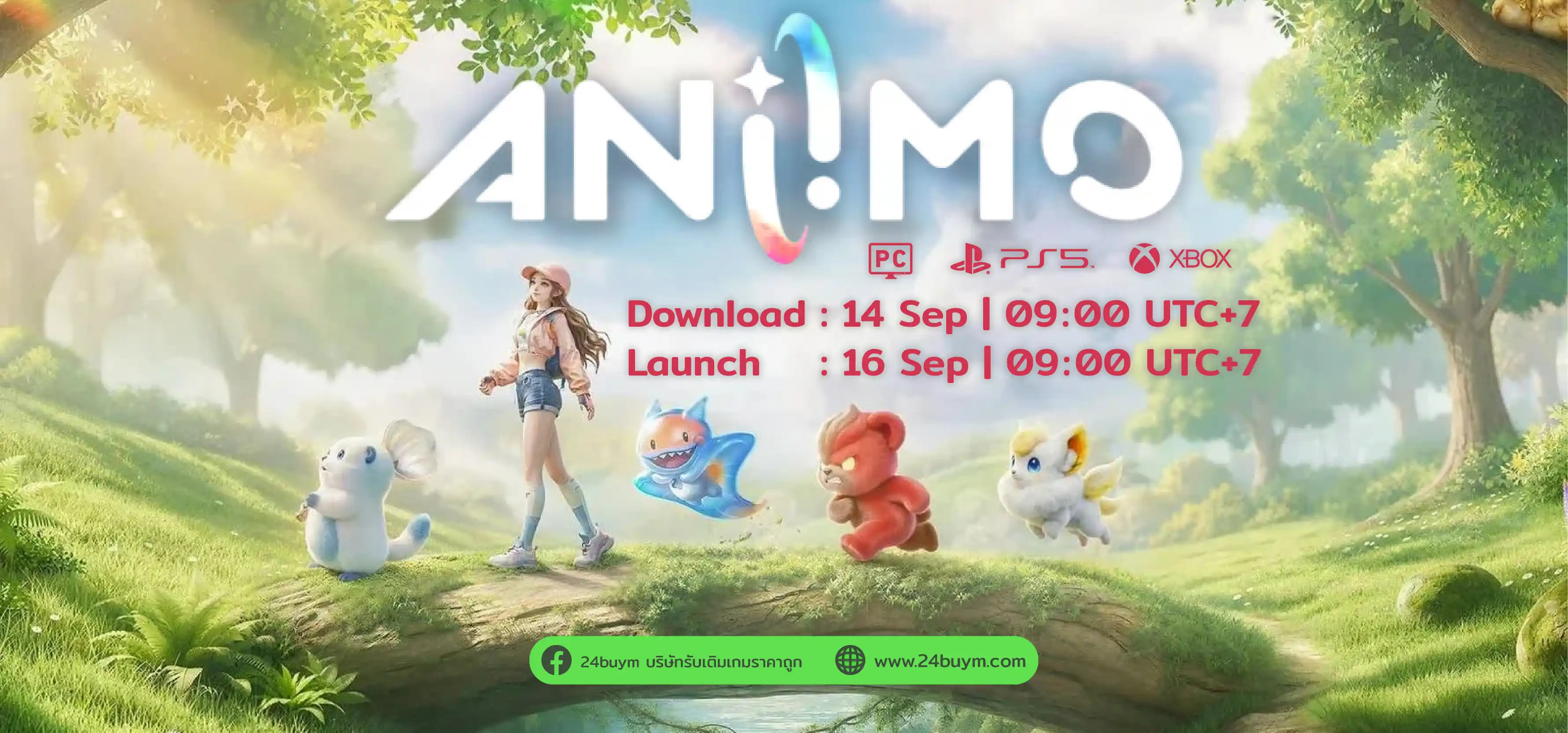 Aniimo เปิดให้ดาวน์โหลดล่วงหน้าสำหรับ PC และคอนโซลแล้ว! เปิดตัวอย่างเป็นทางการวันที่ 16 กันยายน 2026