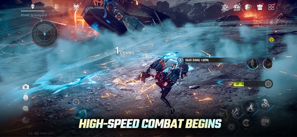 ระบบต่อสู้ความเร็วสูงและสลับชุดสูทใน ARES The Iron Vanguard