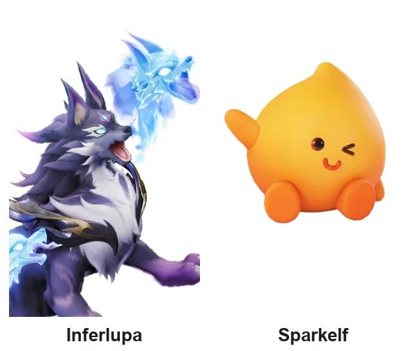 Inferlupa และ Sparkelf Aniimo ธาตุไฟระดับ S