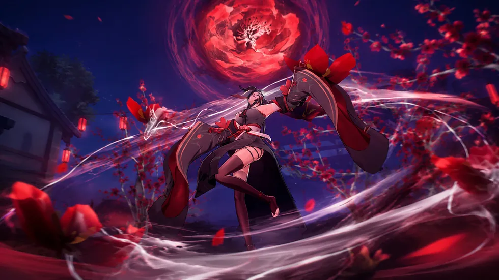 อาร์ตตัวละครฮีโร่ใน Dawn's Edge