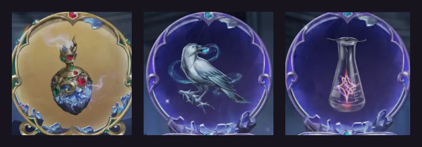 เครื่องประดับใหม่ Rank Treasure Abyssal Regalia Briar Perch Flameless Star