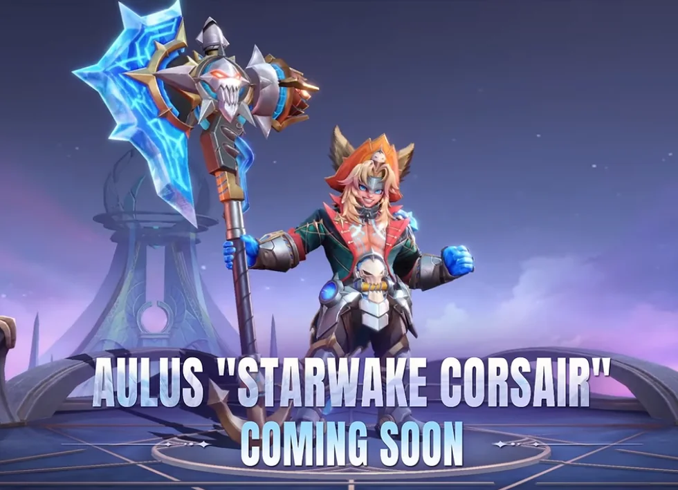 สกิน Aulus Starwake Corsair StarLight สิงหาคม 2026 MLBB