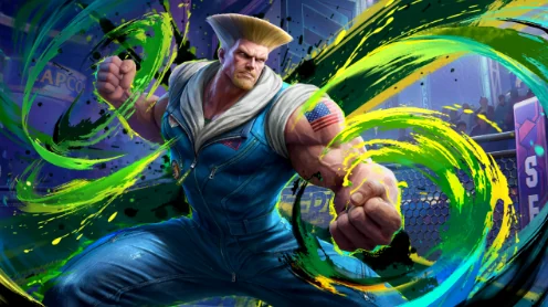 สกิน Dyrroth แฟลชเป็น Guile ใน MLBB x Street Fighter 6