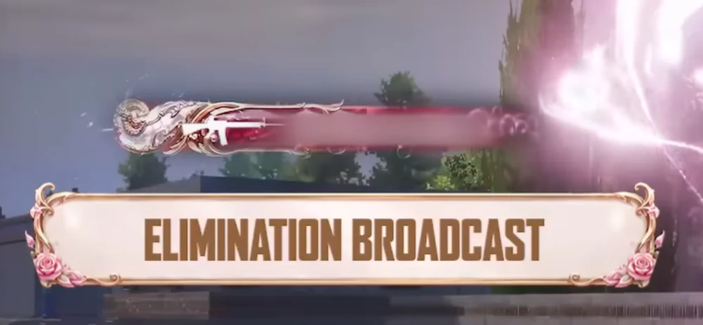 เอฟเฟกต์ Elimination Broadcast Kill Feed ของเซ็ต Aberrant Aphrodite