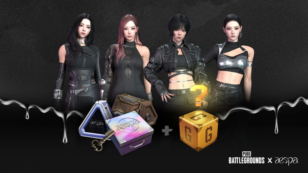 กล่องสุ่มและการคราฟต์ไอเทม aespa PUBG MOBILE