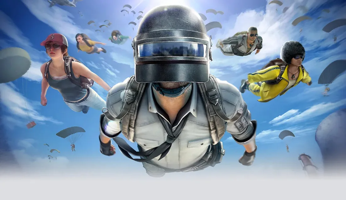 คีย์อาร์ต PUBG Mobile ตัวละครกระโดดร่มลงสนามรบ สำหรับกิจกรรมแจกโค้ดสิงหาคม 2026