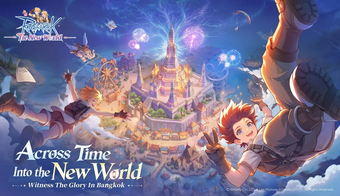 ภาพโปรโมท Ragnarok: The New World ธีมกรุงเทพ Across Time Into the New World