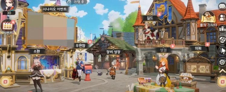 ล็อบบี้หมู่บ้านโฉมใหม่ของ Seven Knights Re:BIRTH พร้อม NPC ประจำจุดต่าง ๆ