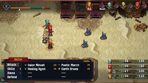 ภาพจากเกม Chained Echoes