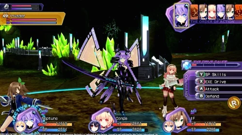 ภาพจากเกม Hyperdimension Neptunia Re;Birth1