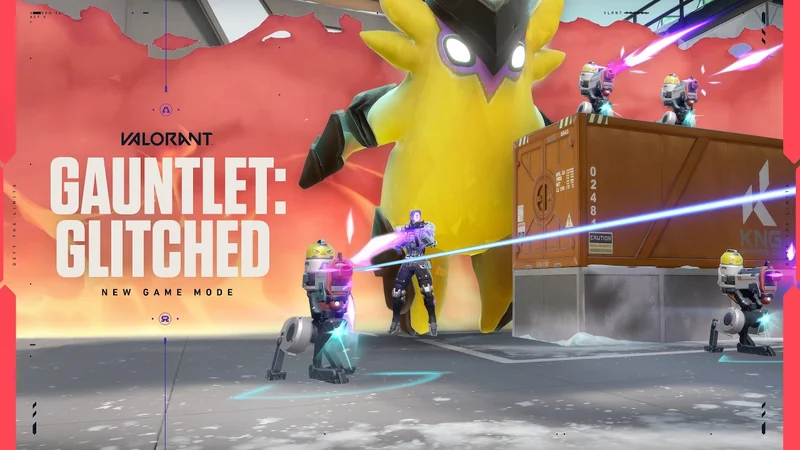 ภาพเปิดตัวโหมด Gauntlet: Glitched ของ VALORANT
