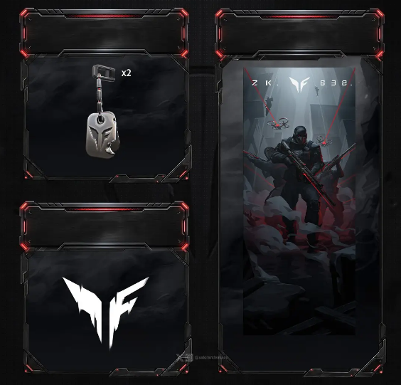 Rogue Bundle VALORANT แถม Player Card Gunbuddy และสเปรย์