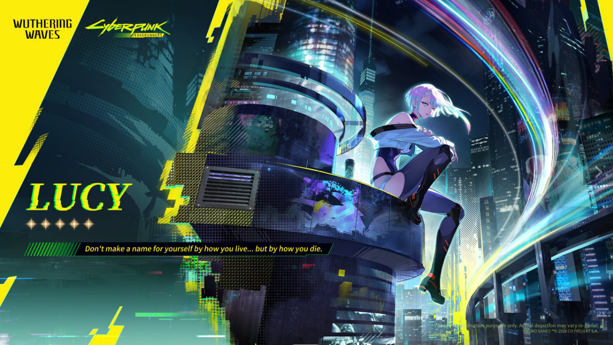 Lucy Wuthering Waves x Cyberpunk Edgerunners 5 ดาว Spectro