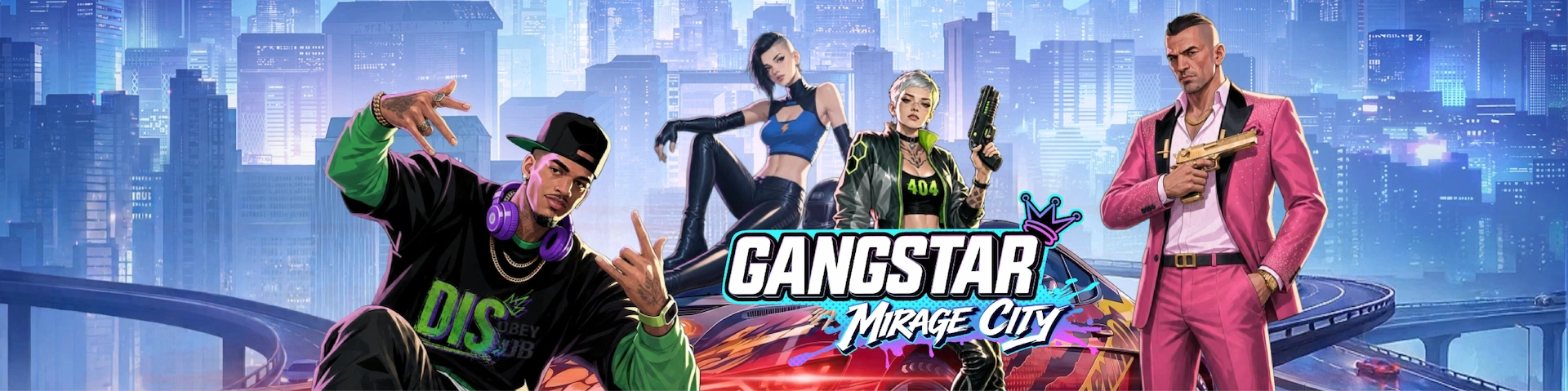 Gangster Mirage City Banner