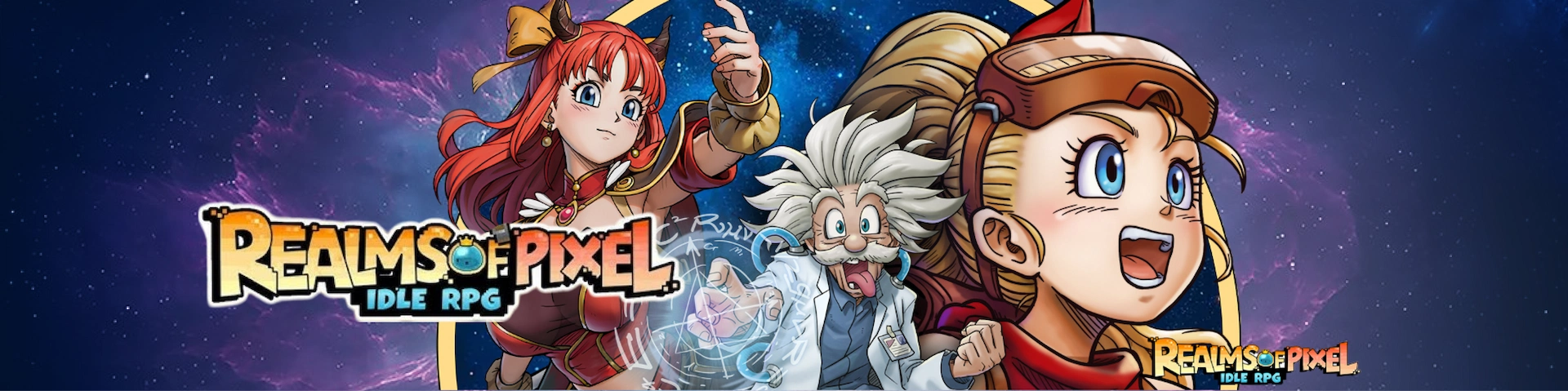 Realms of Pixel : Idle RPG Banner