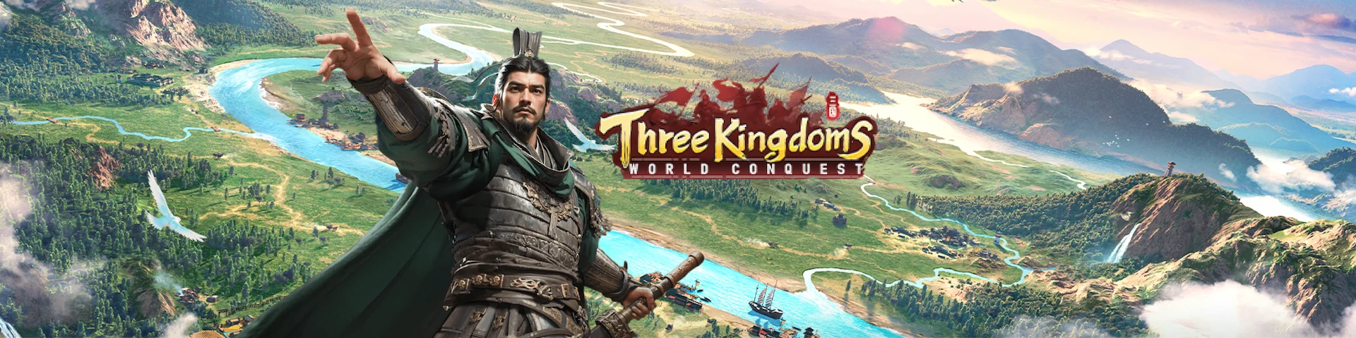 Three Kingdoms World Conquest Banner